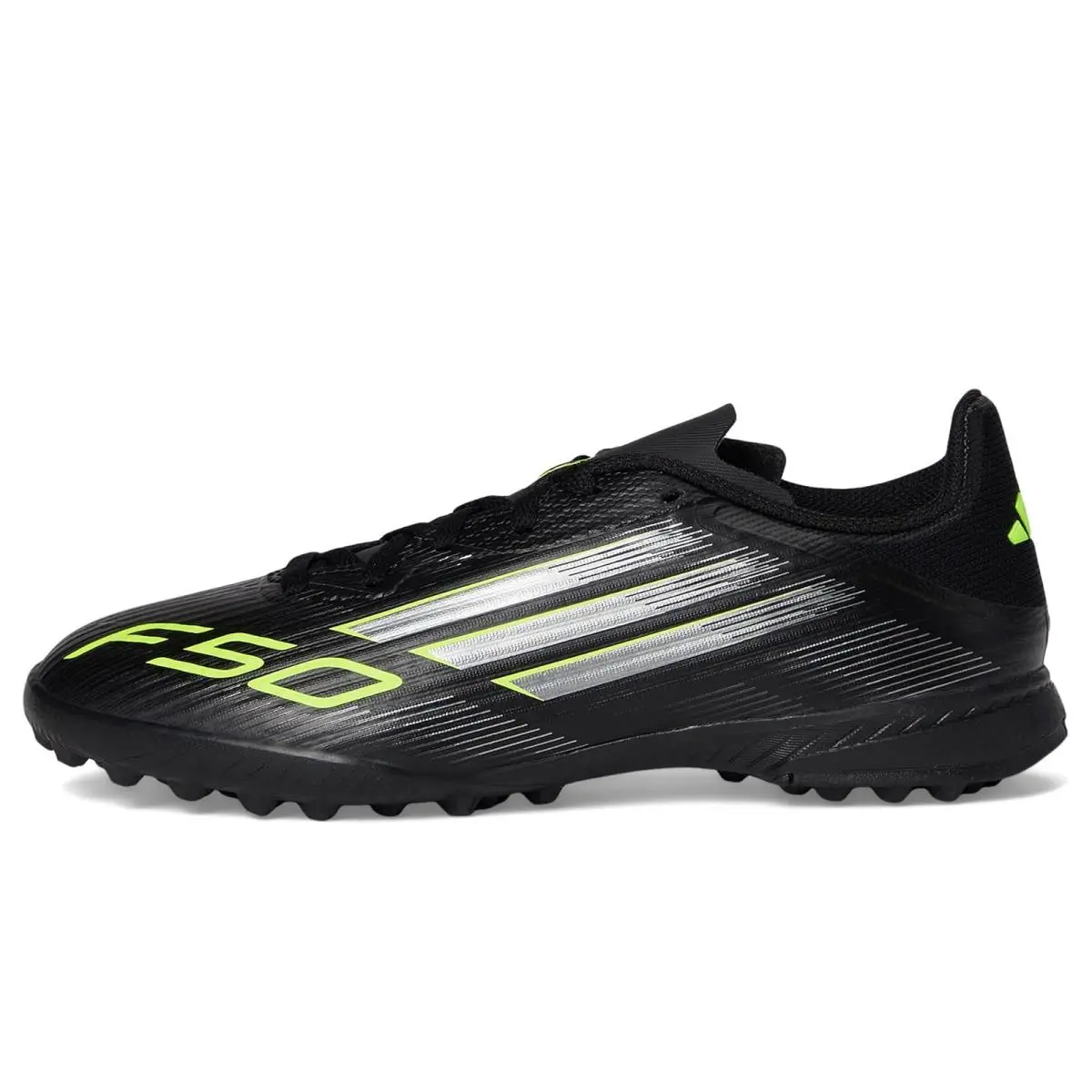 Adidas shoes - Black/Iron Metallic/Lucid Lemon 2
