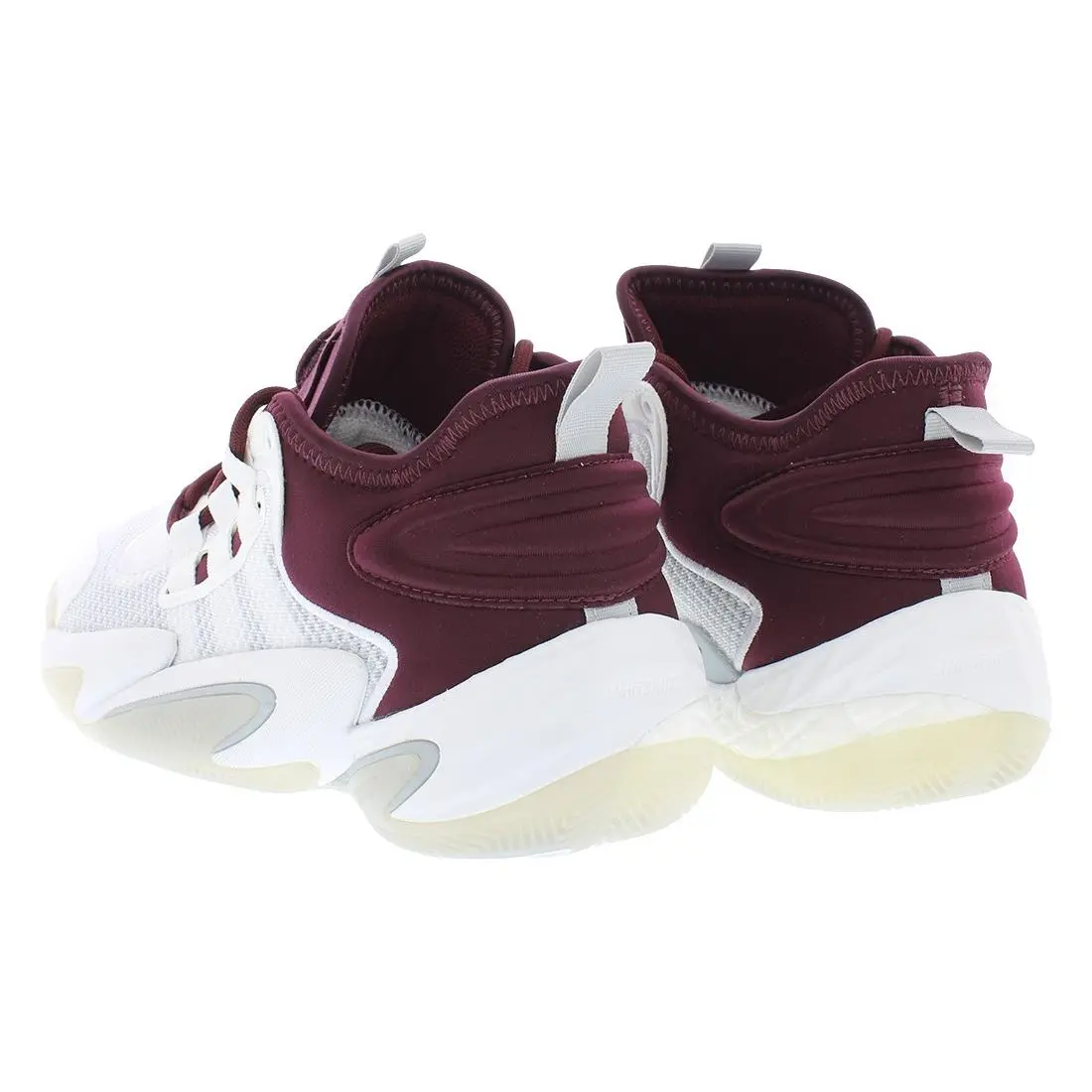Adidas shoes - Footwear White/Footwear White/Team Maroon, Full: Footwear White/Footwear White/Team Maroon 2