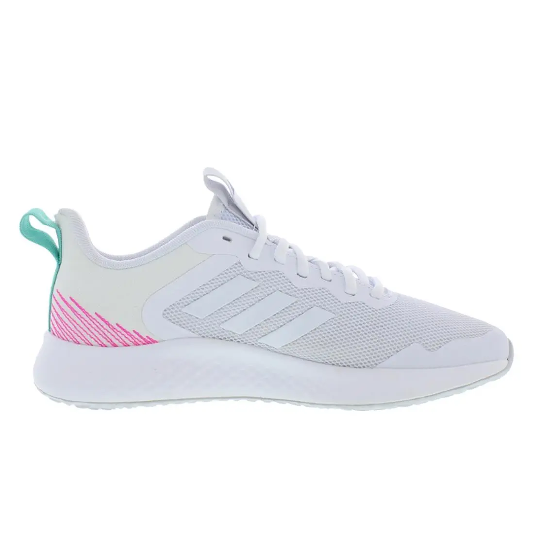 Adidas shoes - White/Pink/Teal, Main: White 1