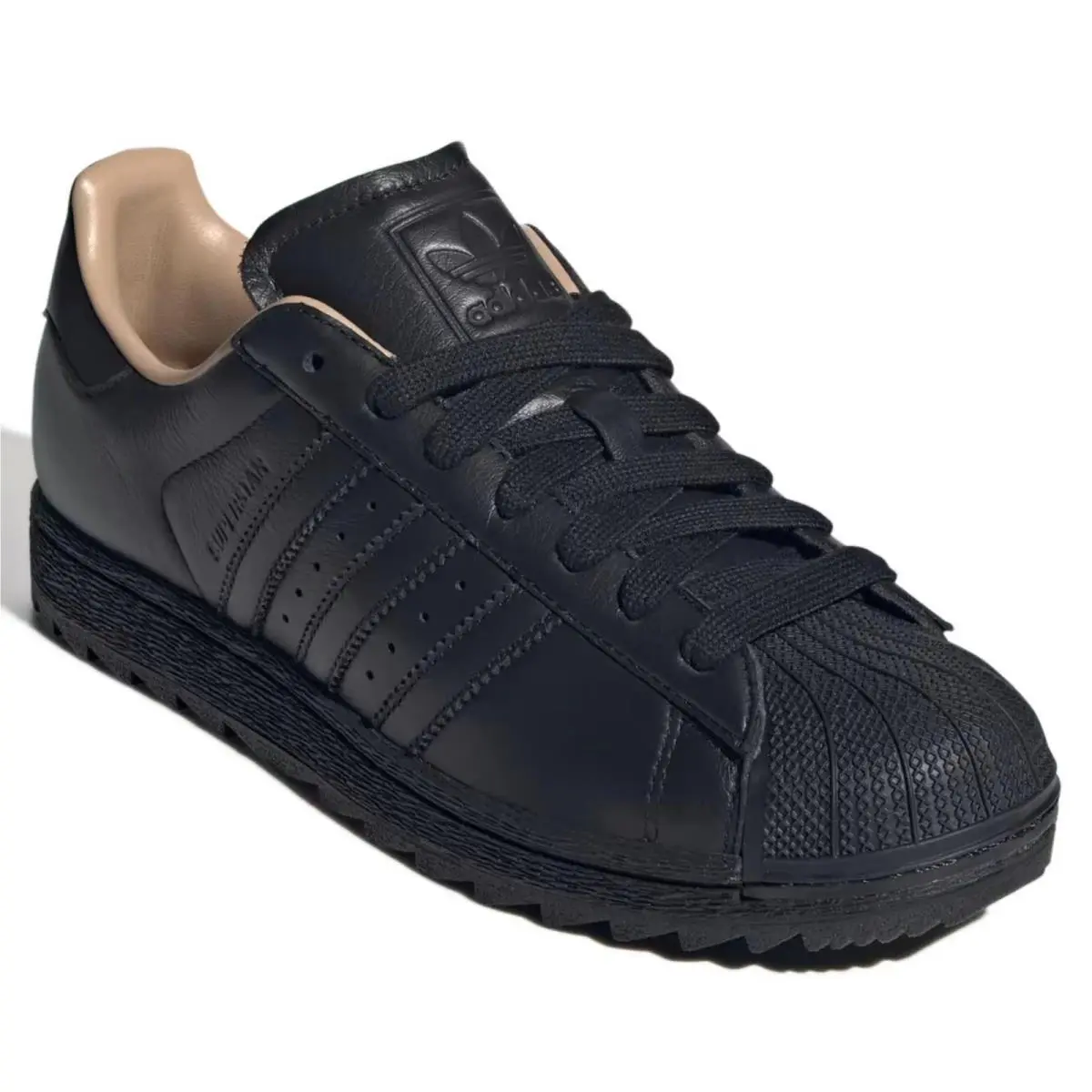 Adidas shoes - adidas Superstar - Superstar - Black, Manufacturer: Core Black / Core Black / Warm Sandstone 19
