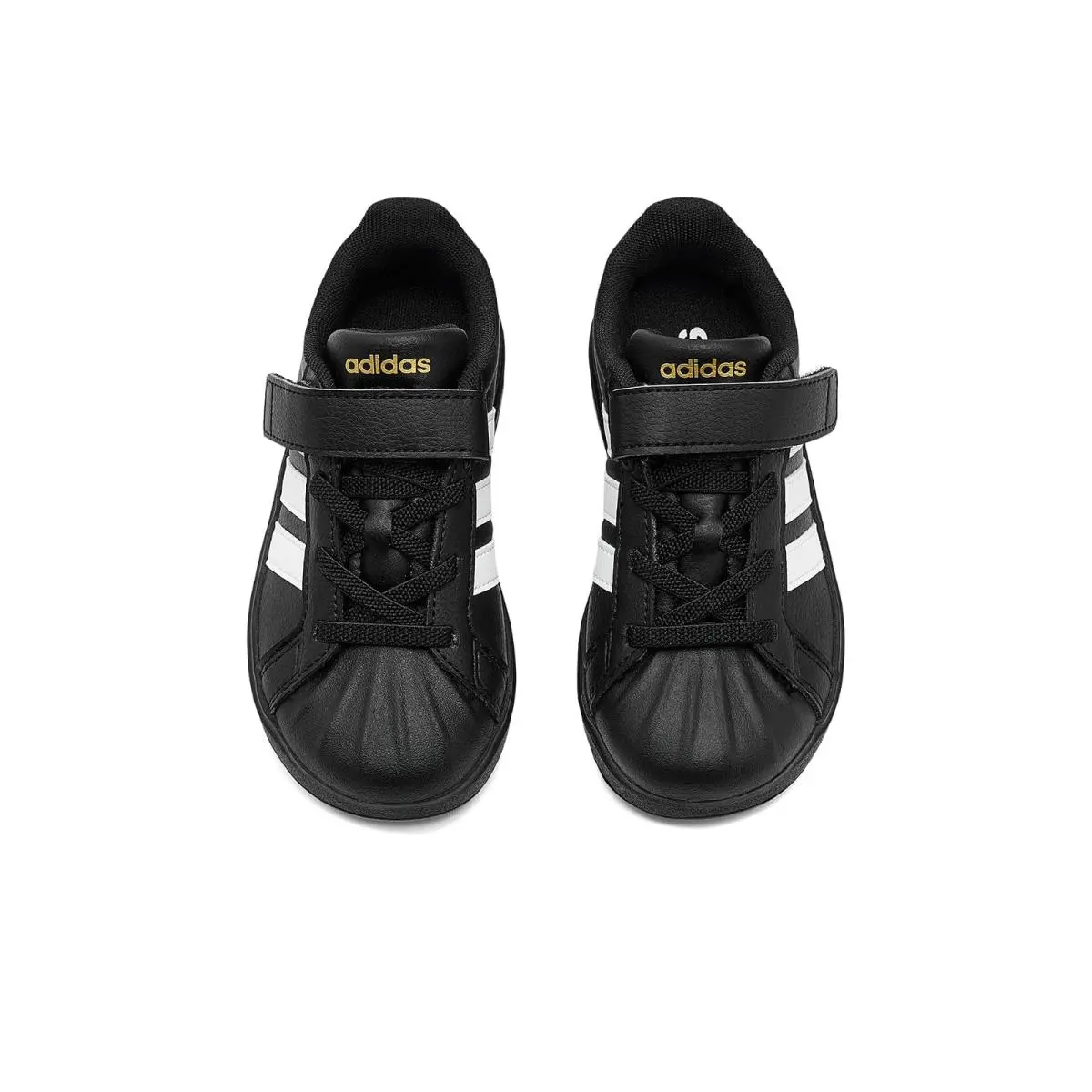 Adidas shoes - Black/White/Gold Metallic 0