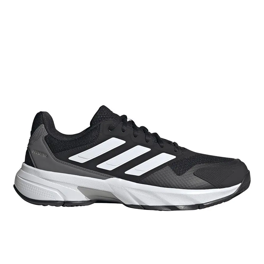 Adidas Courtjam Control 3 Tennis Mens Black Sneakers Athletic Shoes SB1158-IF04