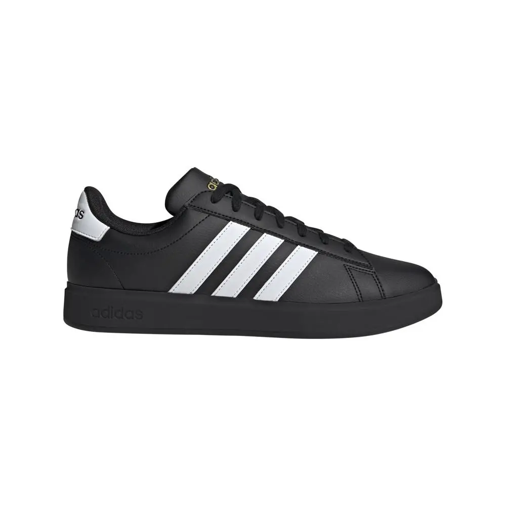 Adidas Grand Court 2.0 Mens Black Sneakers Casual Shoes JR0546 - Black