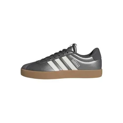 VL Court 3.0 Iron Metallic/white/grey Women`s IH4023 by Adidas