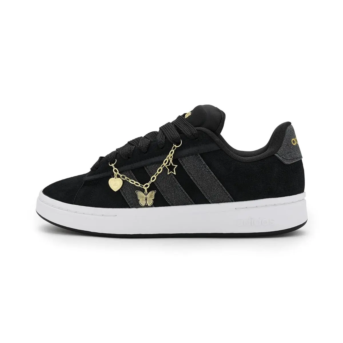 Adidas shoes - Black/Black/White 9