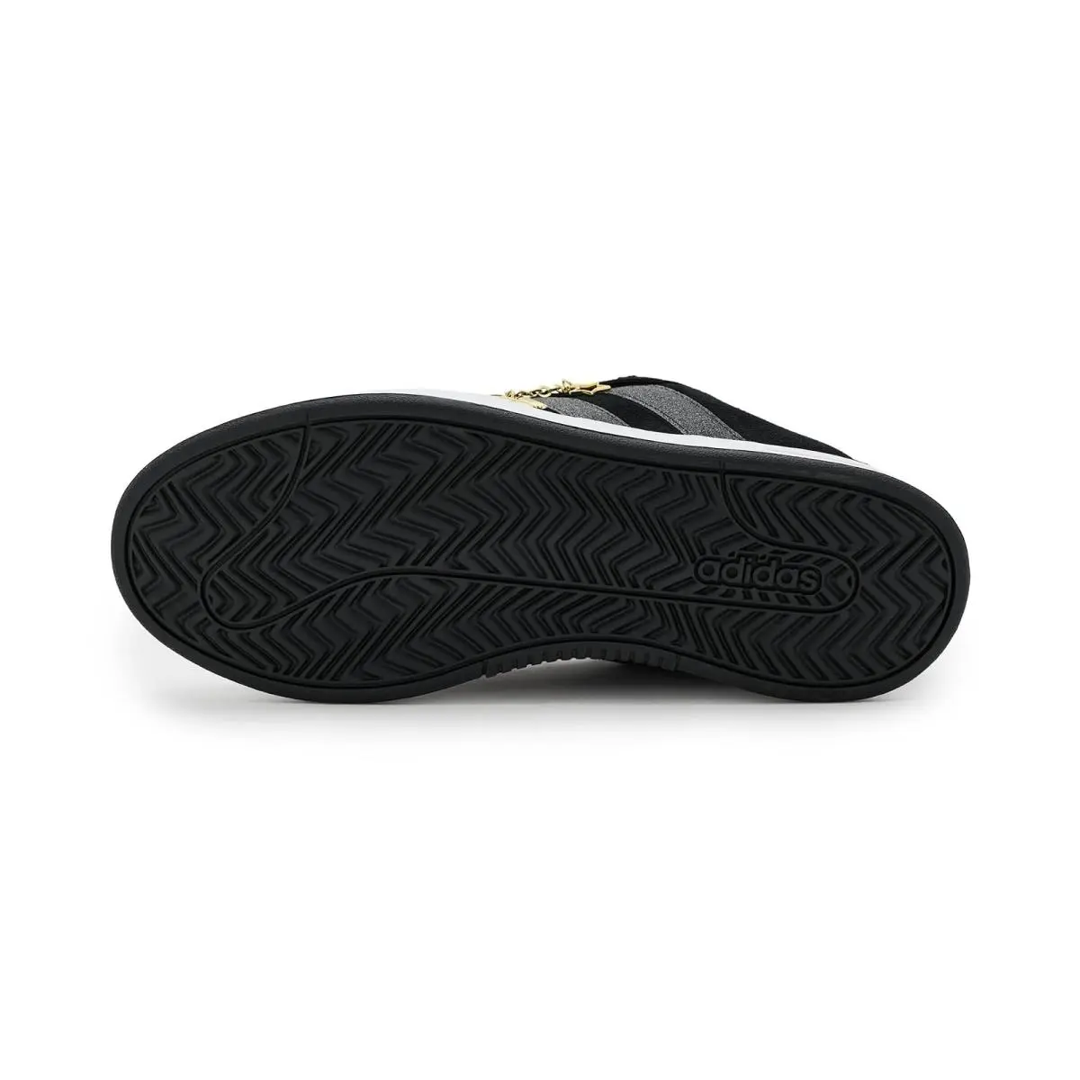 Adidas shoes - Black/Black/White 10