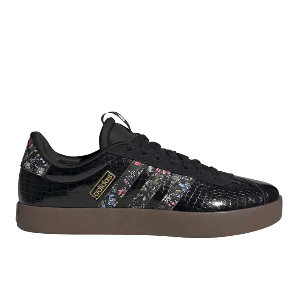 Vl Court 3.0 Womens Black Sneakers Casual Shoes SB1158-KI2727 by Adidas
