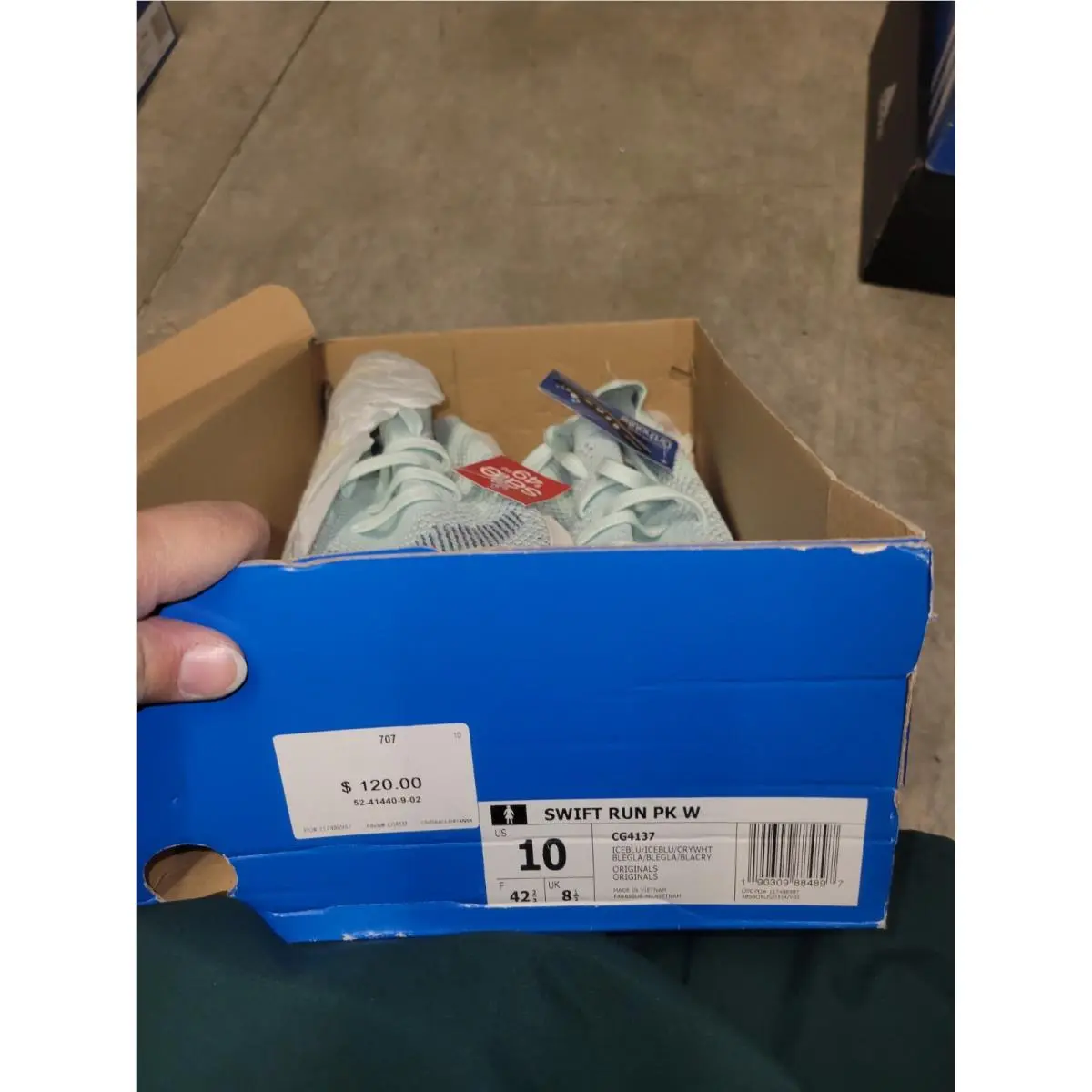 Adidas shoes - adidas Originals Swift Run - Originals Swift Run - CQ2034 - AQUA BLUE 3