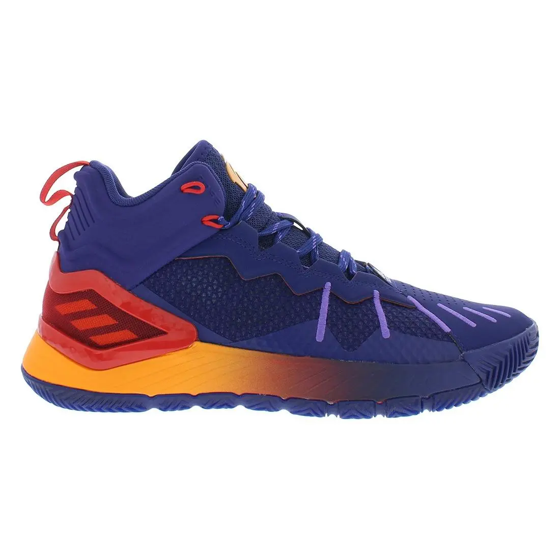 Adidas shoes - Navy/Red, Main: Blue 2