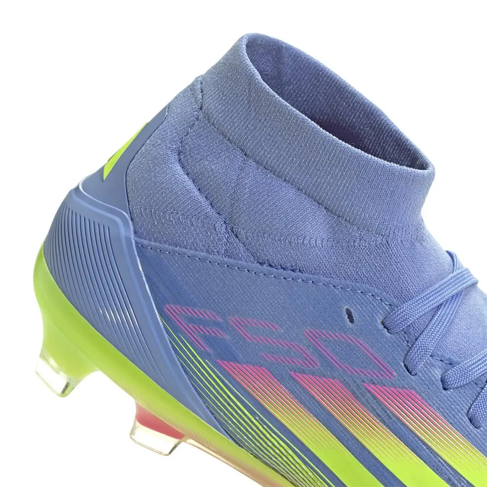 Adidas shoes - adidas F50 Pro Mid Firm Ground - IH3863-A - Blue 4