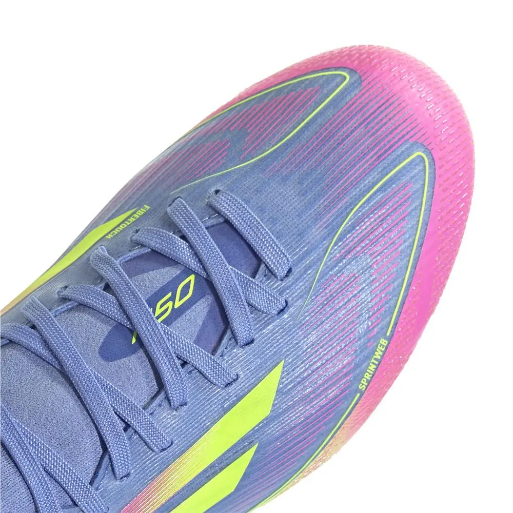 Adidas shoes - adidas F50 Pro Mid Firm Ground - IH3863-A - Blue 13