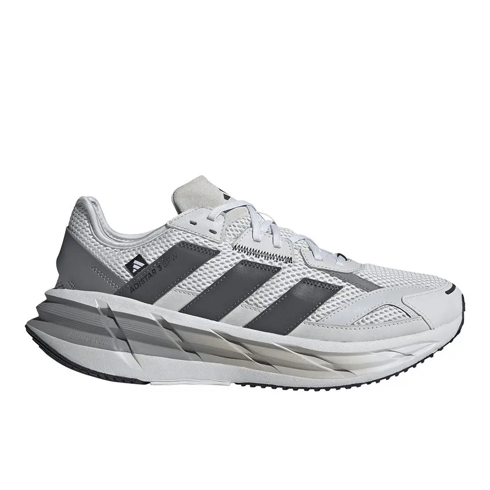 Adistar 3 Sportswear Mens Grey Sneakers Casual Shoes JP7399 by Adidas