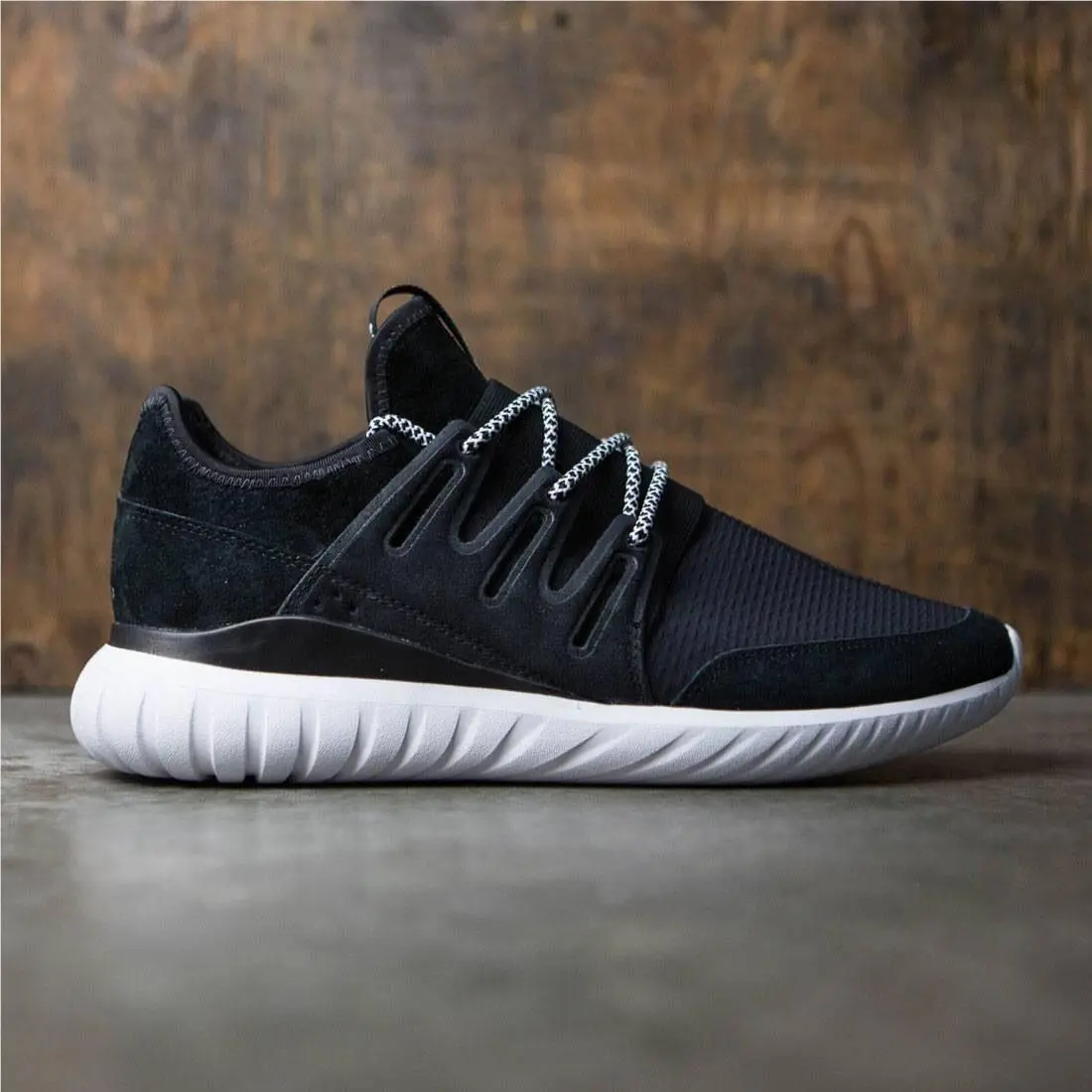 Adidas shoes - adidas Tubular Radial - Tubular Radial - BB2401 - WHITE / BLACK 10