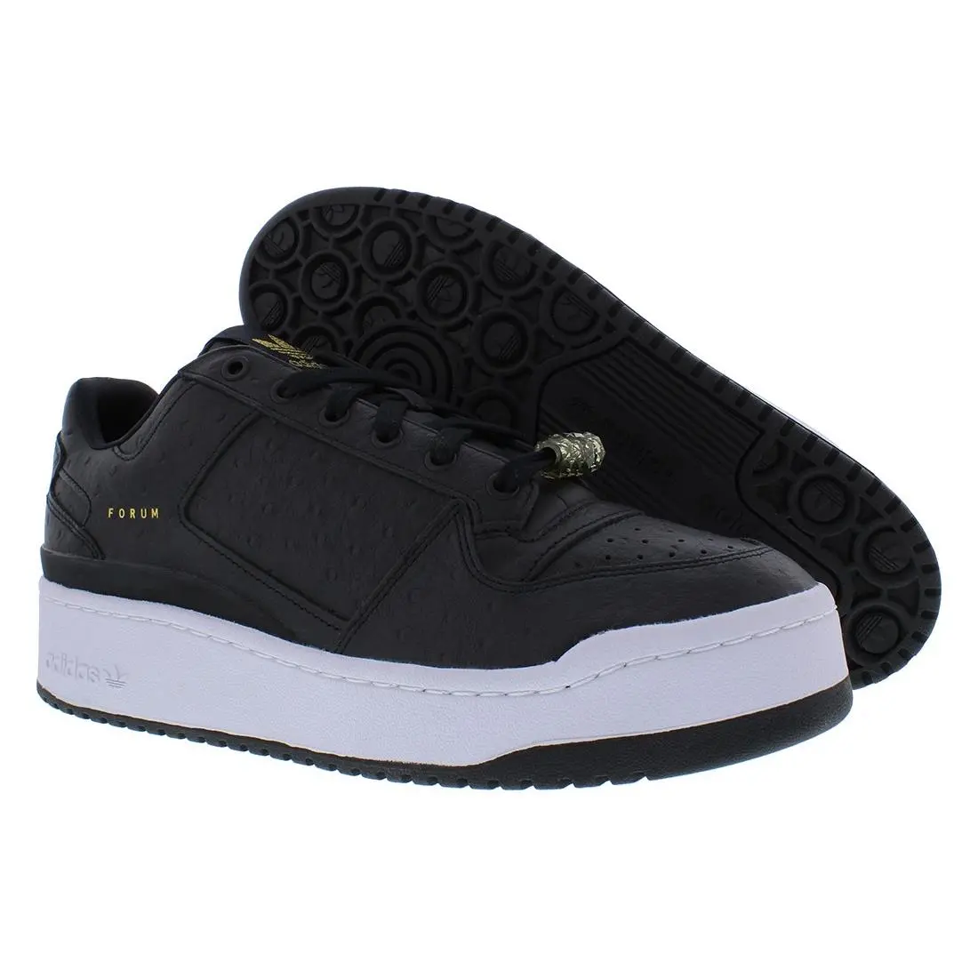 Adidas Forum Bold Womens Shoes - Black/White, Main: Black
