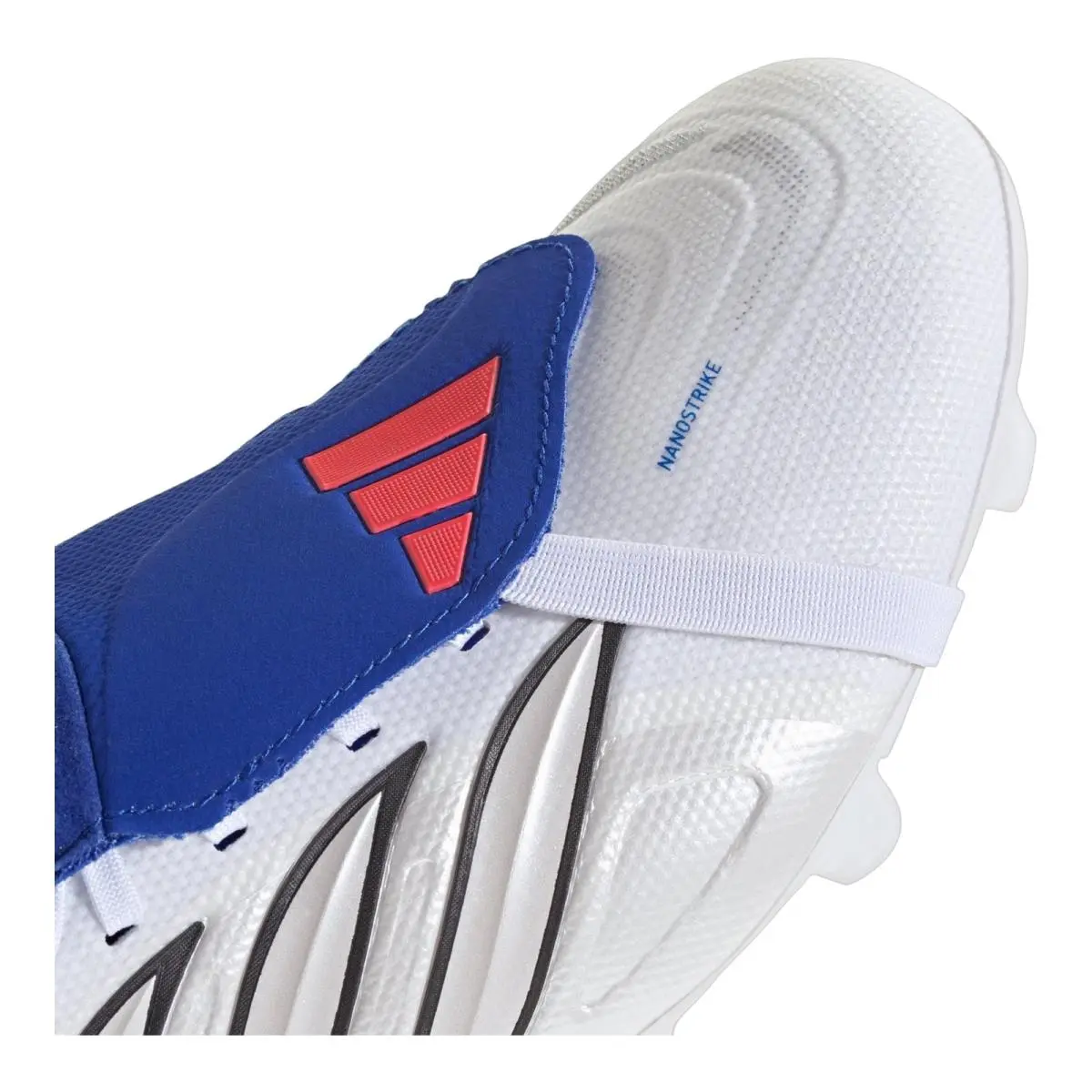 Adidas shoes - Predator League Ft Fg Mg - JS0424 - (Jude Bellingham) White/Core Black/Lucid Red 5