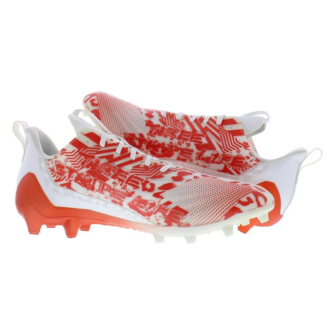 Adidas shoes - Footwear White/Collegiate Orange/Footwear White, Full: Footwear White/Collegiate Orange/Footwear White 1