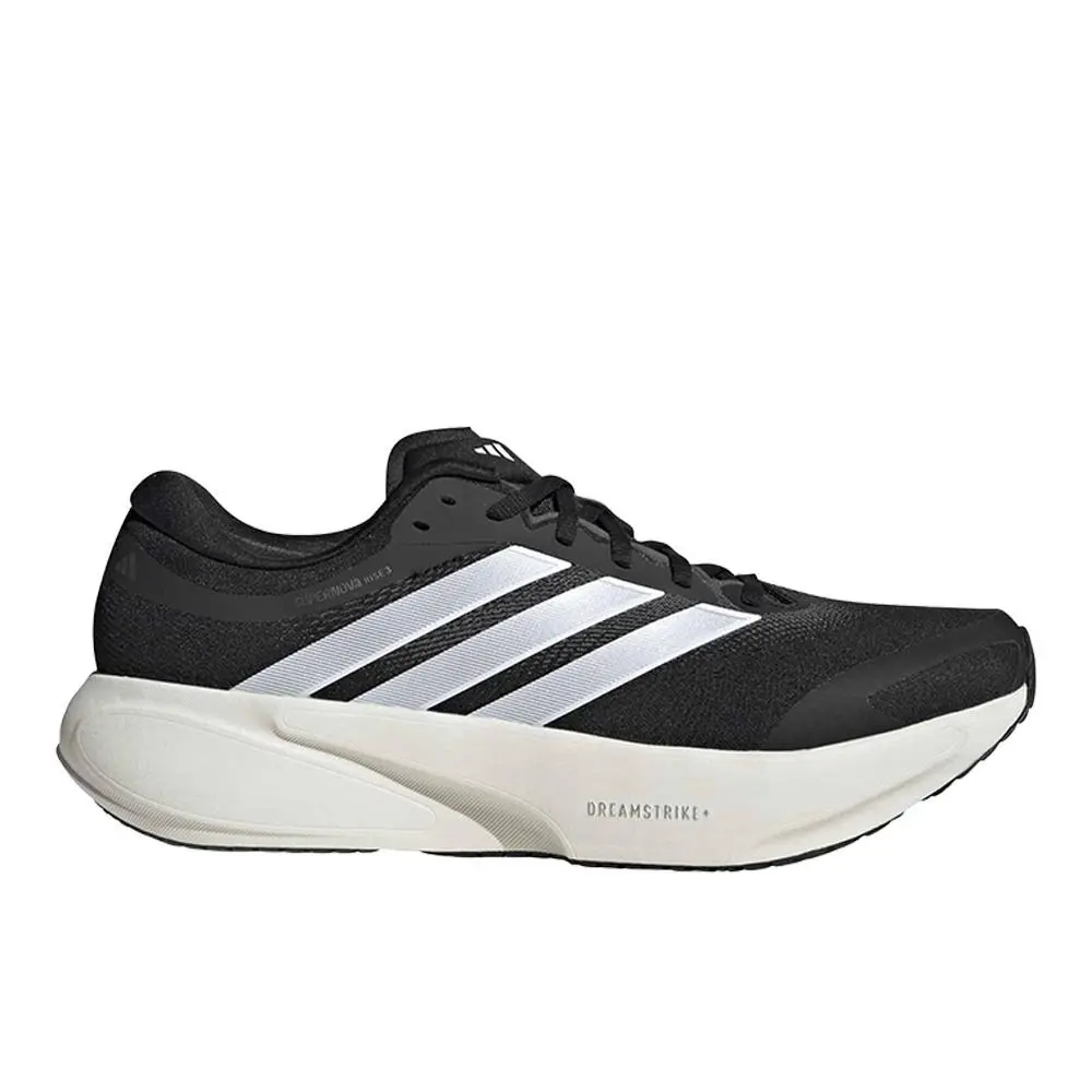 Adidas Supernova Rise 3 Wide Running Mens Black Sneakers Athletic Shoes SB1158