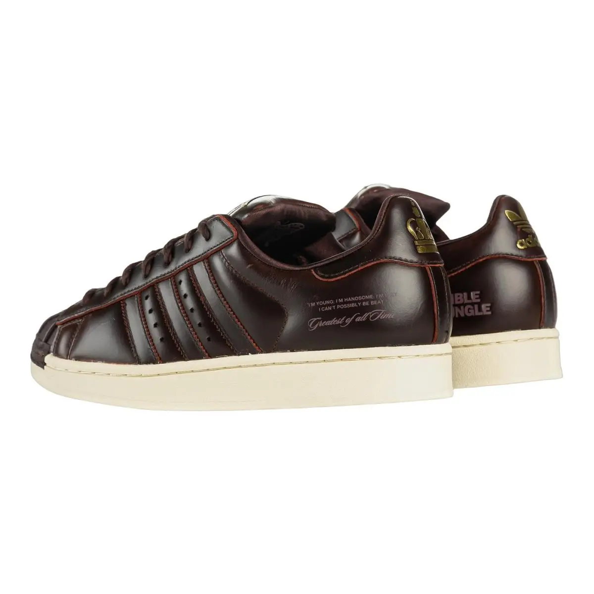 Adidas shoes - Superstar Ii X Muhammad Ali - KJ4279 - Dark Brown/Cream White 3