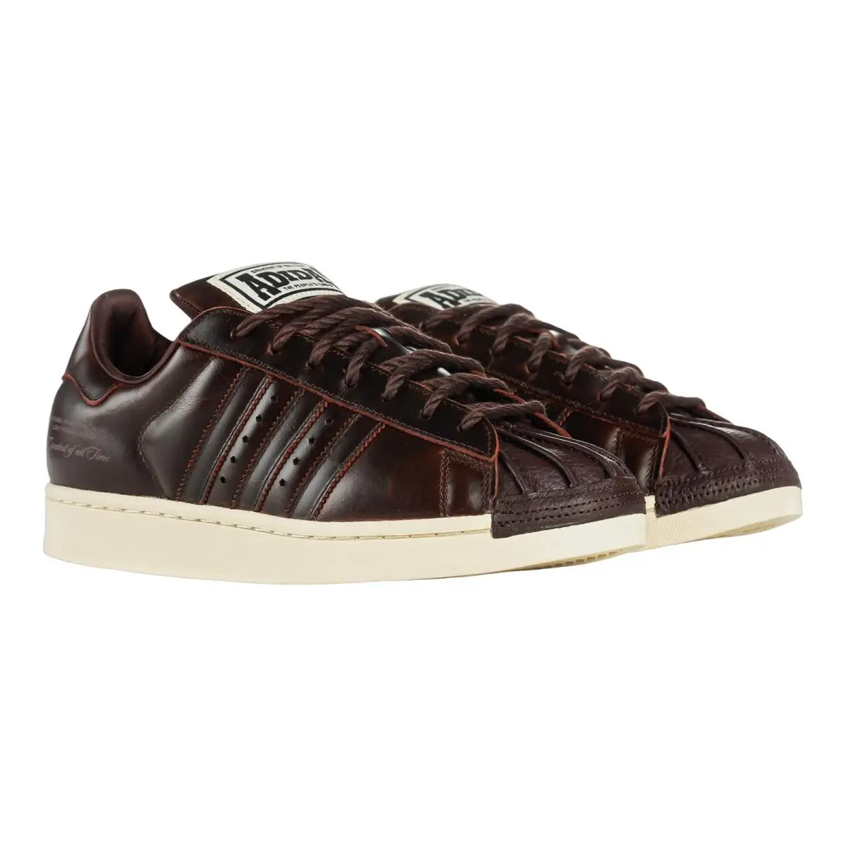 Adidas shoes - Superstar Ii X Muhammad Ali - KJ4279 - Dark Brown/Cream White 9