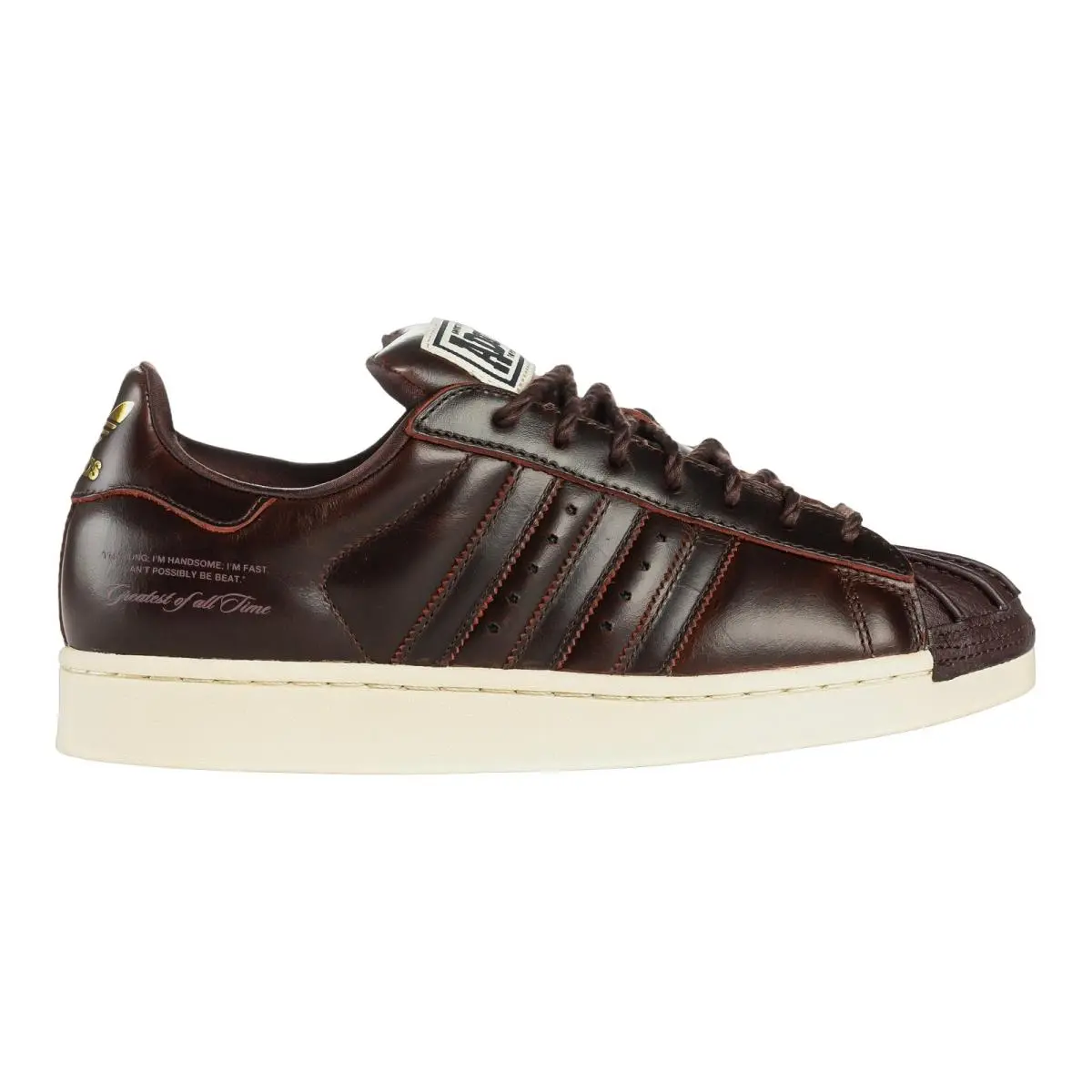 Adidas shoes - Superstar Ii X Muhammad Ali - KJ4279 - Dark Brown/Cream White 6