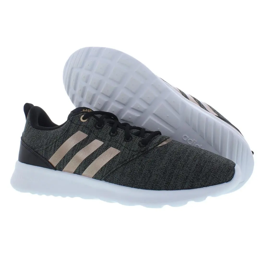 Adidas QT Racer 2.0 Womens Shoes - Core Black/Copper Metalic/Grey Six, Main: Black
