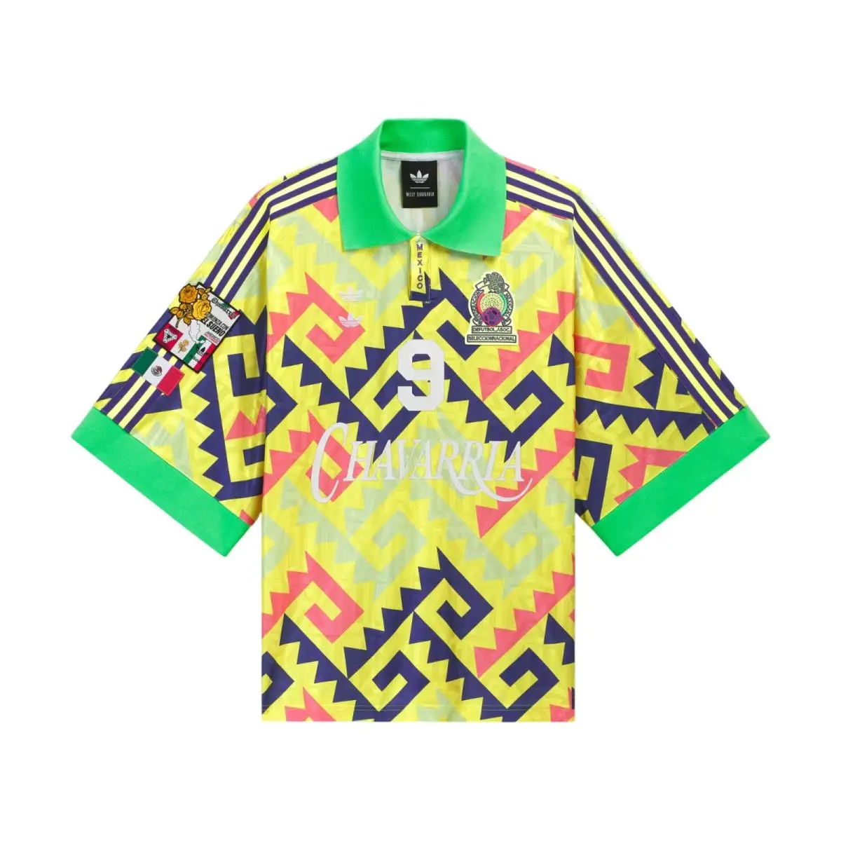 Men`s  WC Willy Chavarria Aop Mexico Goalkeeper Jersey KU7799 by Adidas