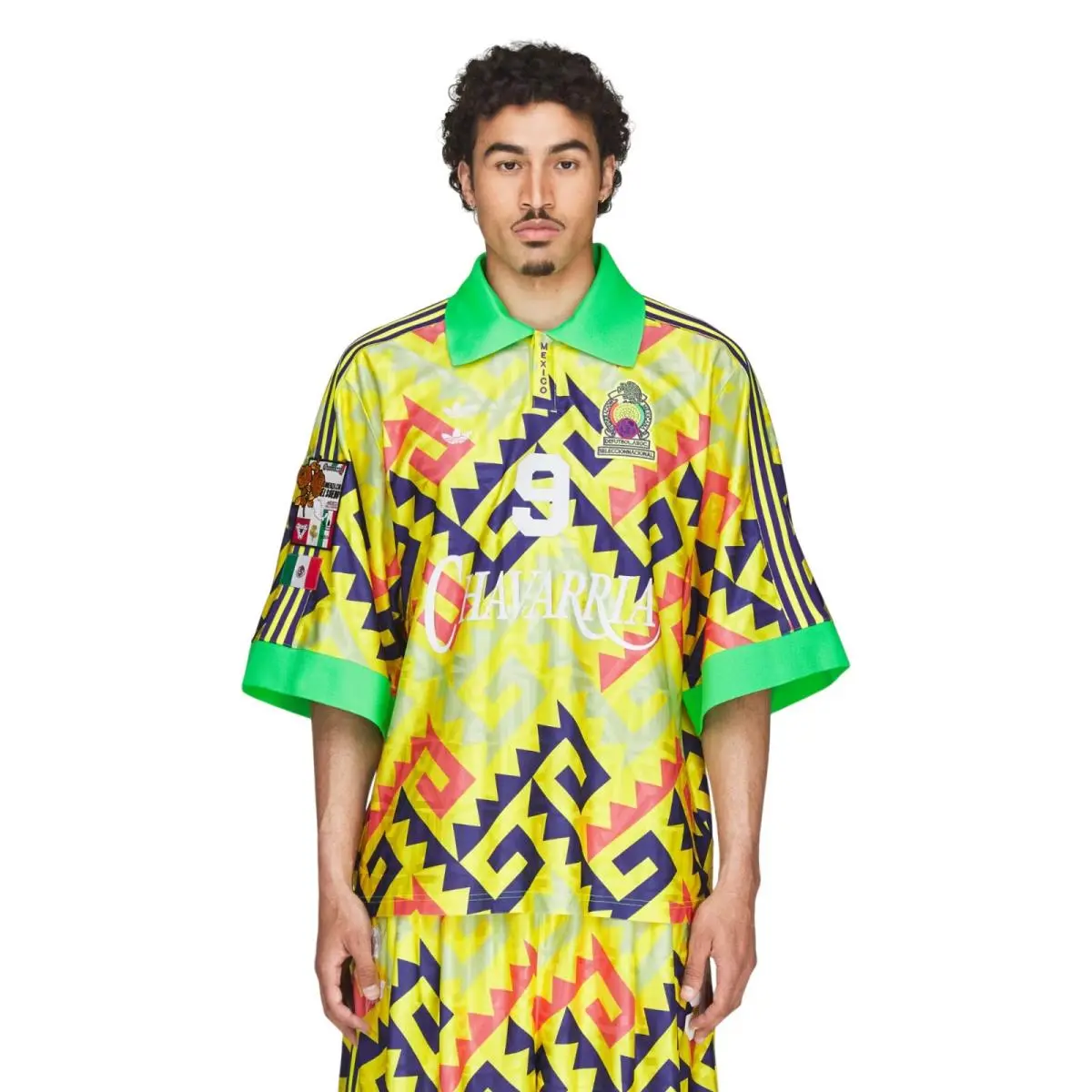 Adidas clothing - WC AOP Goalkeeper Jersey - AOP Goalkeeper Jersey - KU7799 - Yellow 2