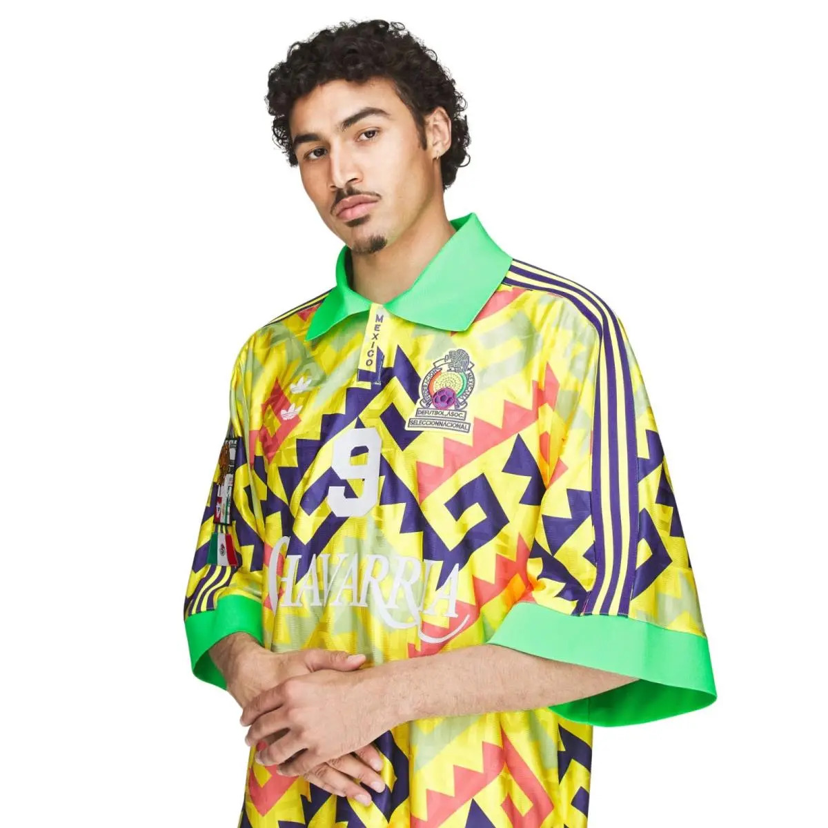 Adidas clothing - WC AOP Goalkeeper Jersey - AOP Goalkeeper Jersey - KU7799 - Yellow 11