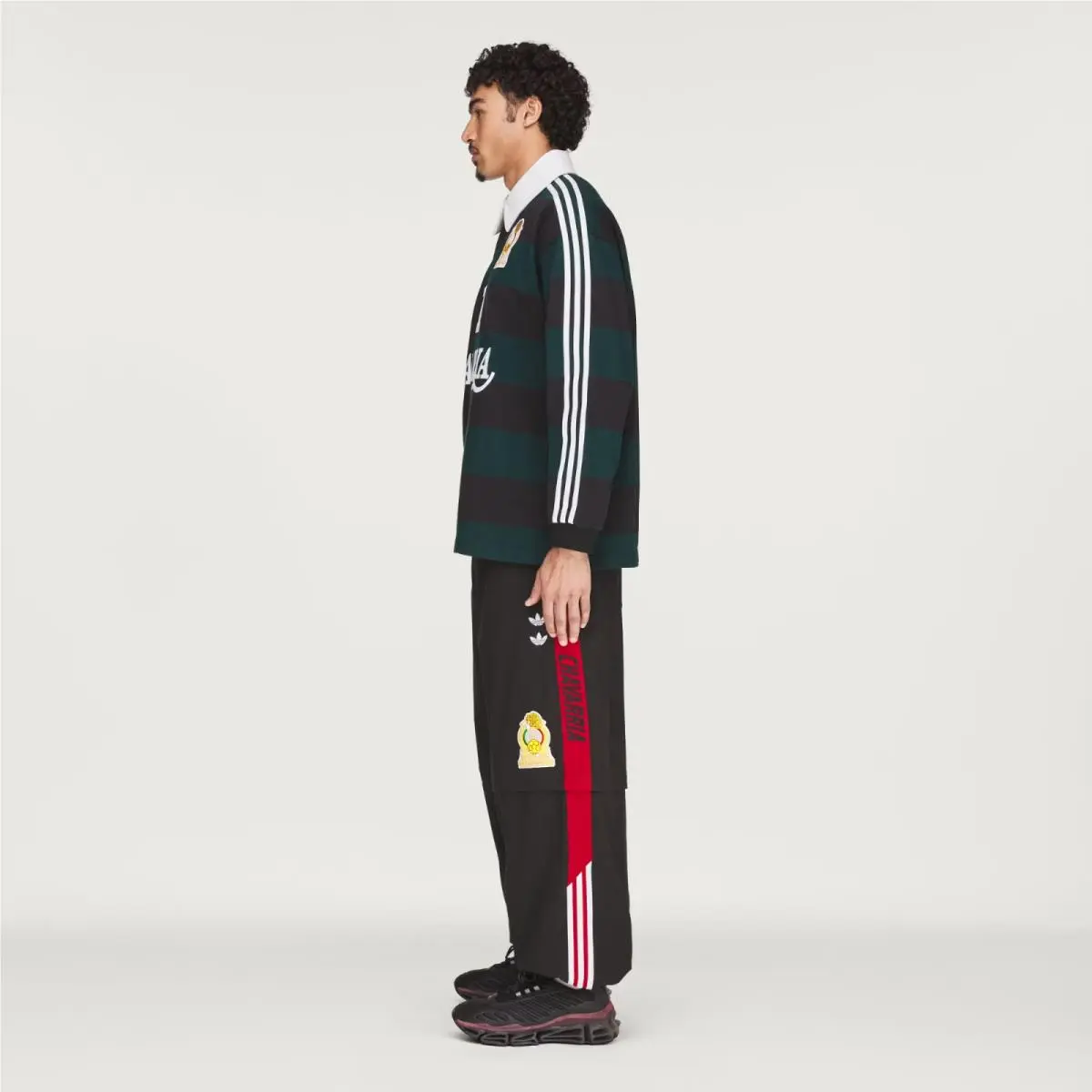 Adidas clothing - Originals Adicolor Classics Firebird - Originals Adicolor Classics Firebird - KV1977 - Black / Aurora Ivy 4