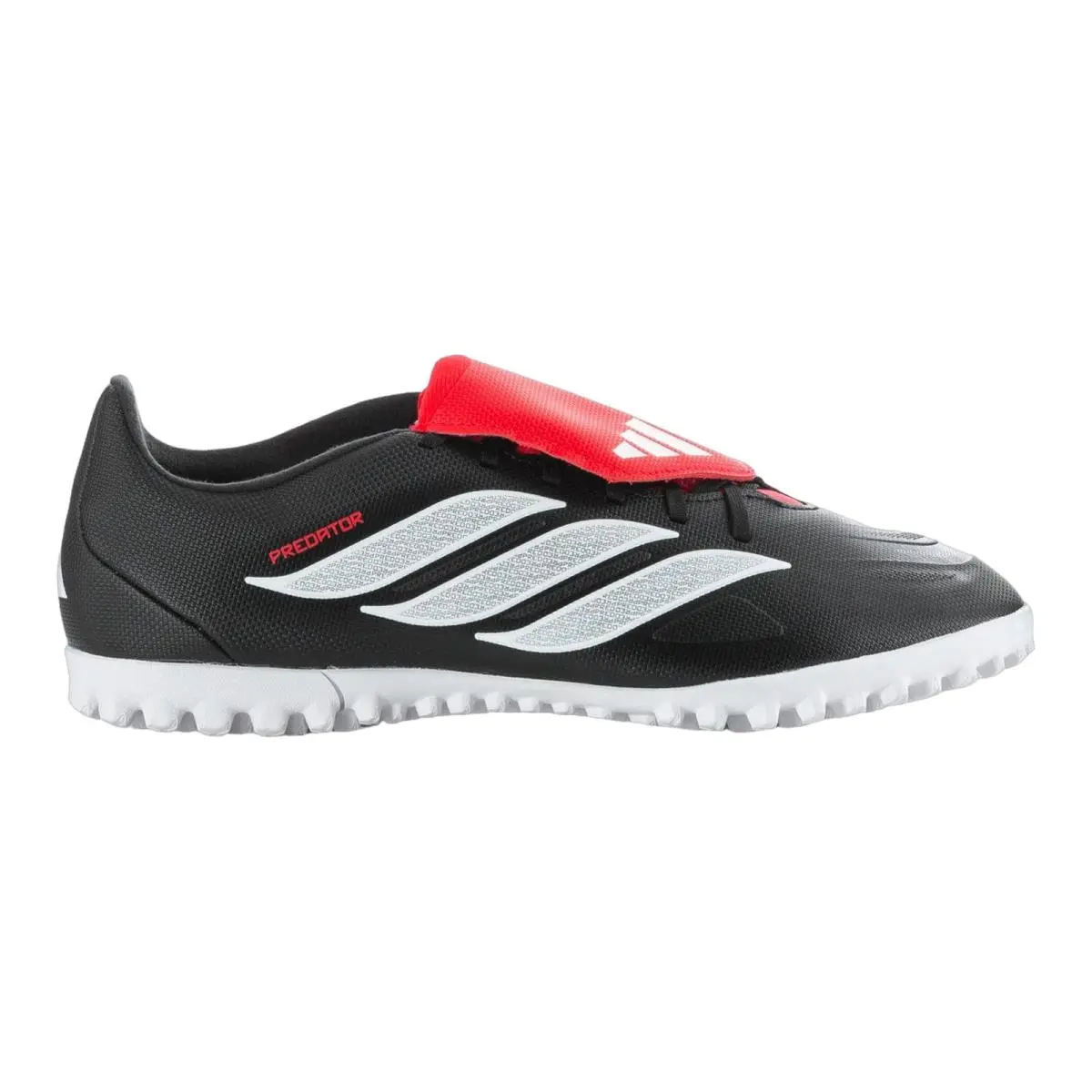 Adidas Predator Club FT TF Men 8-14 Lace Up Shoe Core Black Cloud White JR5910