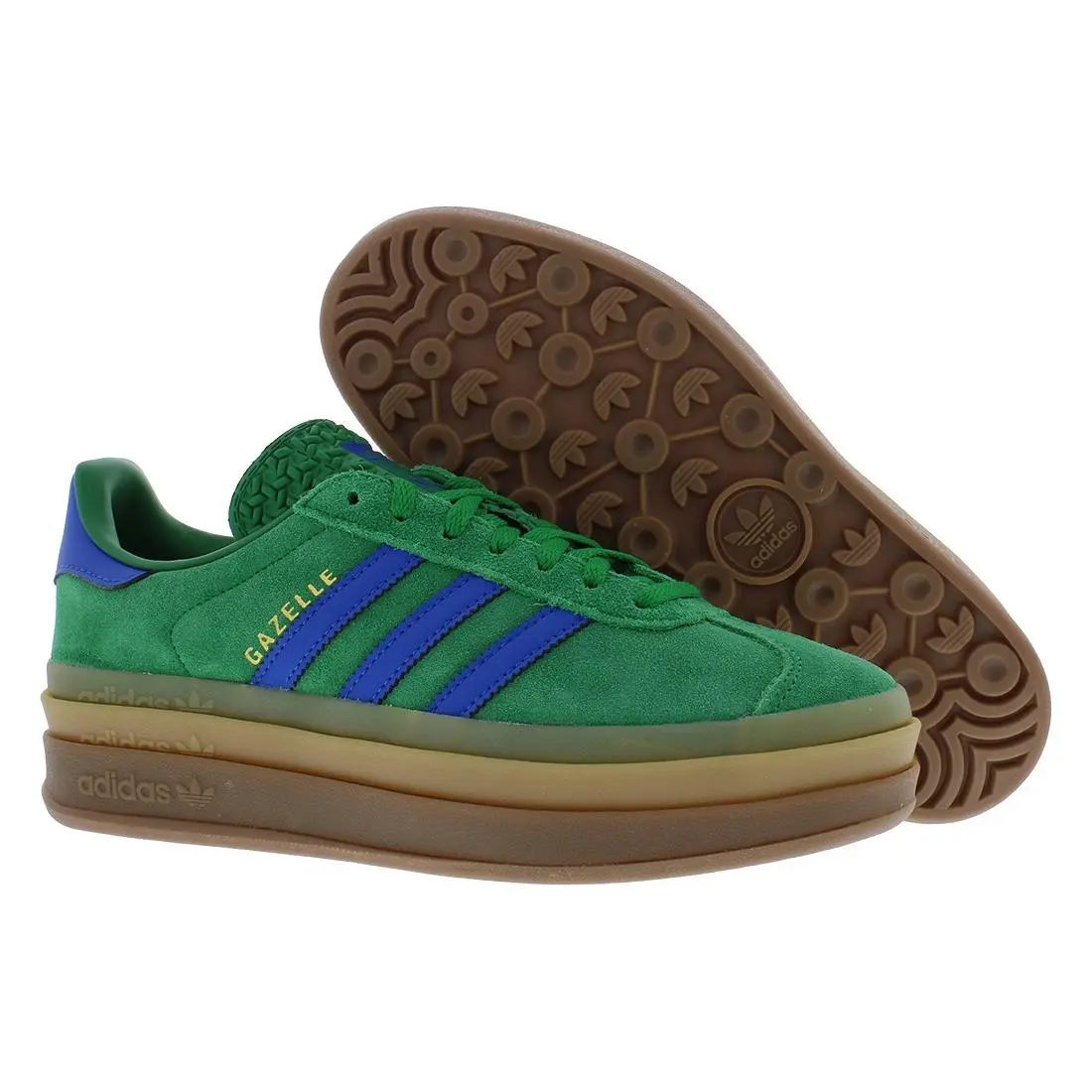 Gazelle Bold Suede Womens Shoes by Adidas