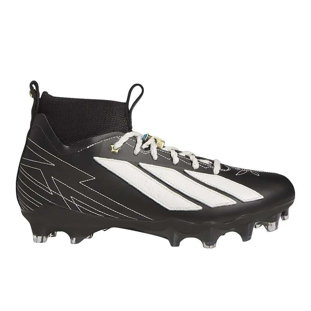 Adidas Adizero Impact Ii Rodeo Football Cleats Unisex Black Sneakers Athletic Sh