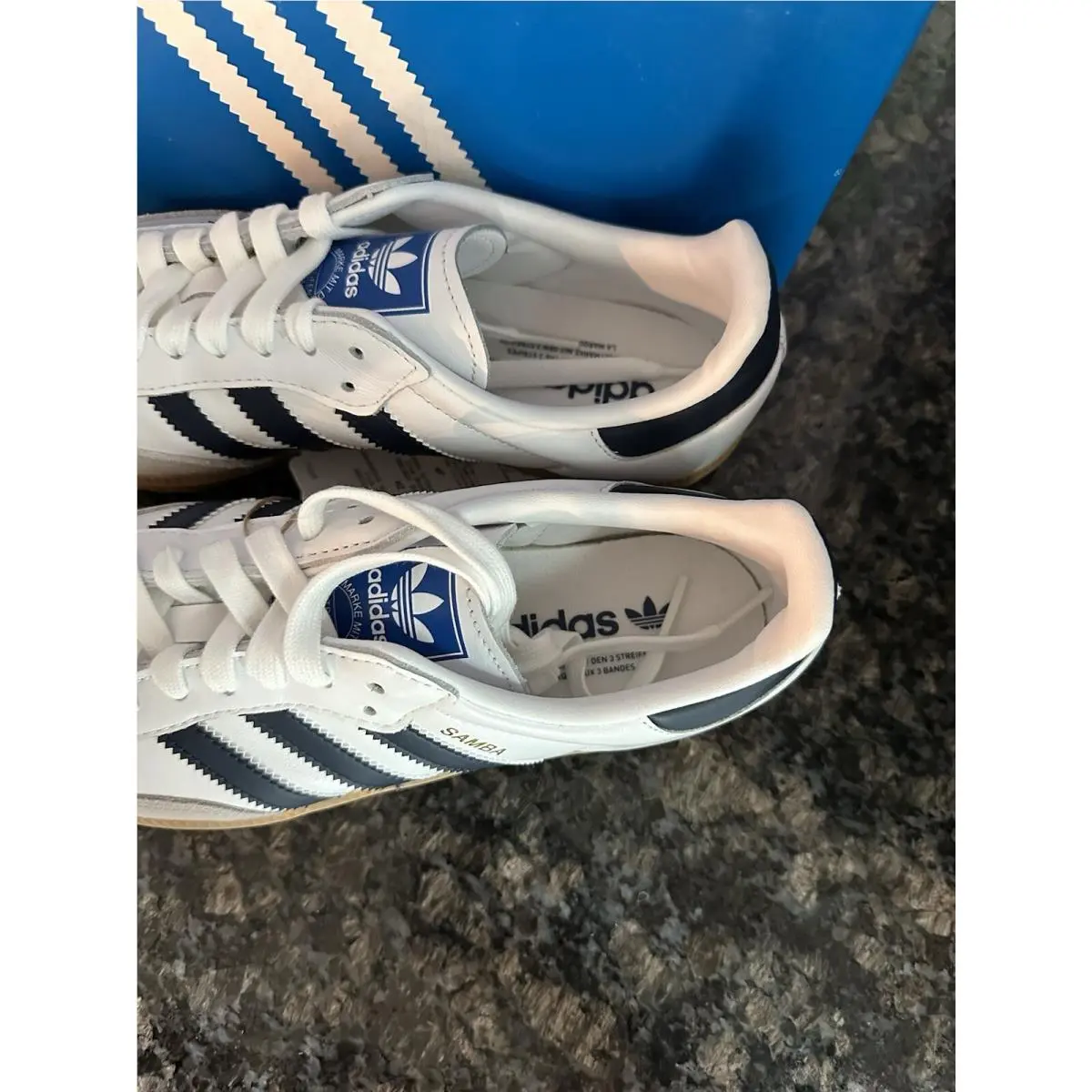 Adidas shoes - adidas Samba - Samba - IF3814 - White, Manufacturer: Cloud White/Night Indigo/Gum 2