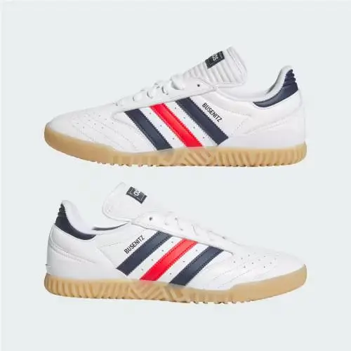 Adidas shoes - Cloud White / Collegiate Navy / Better Scarlet 6