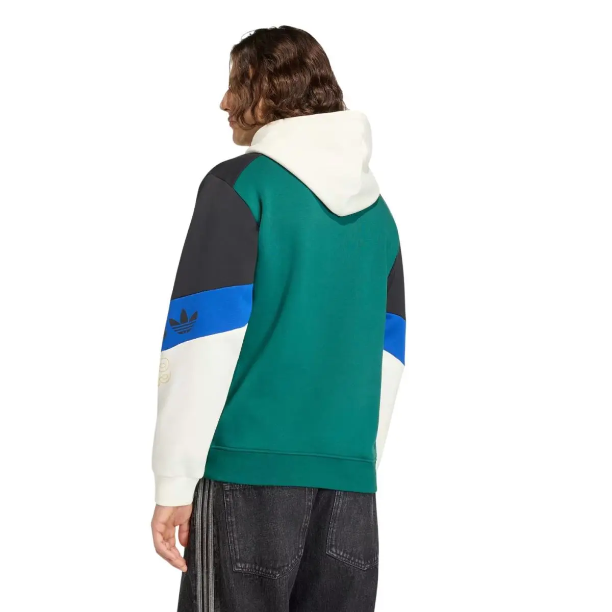 Adidas clothing - Adidas Archive Football Graphic Hoodie - KD1438 - Green 2