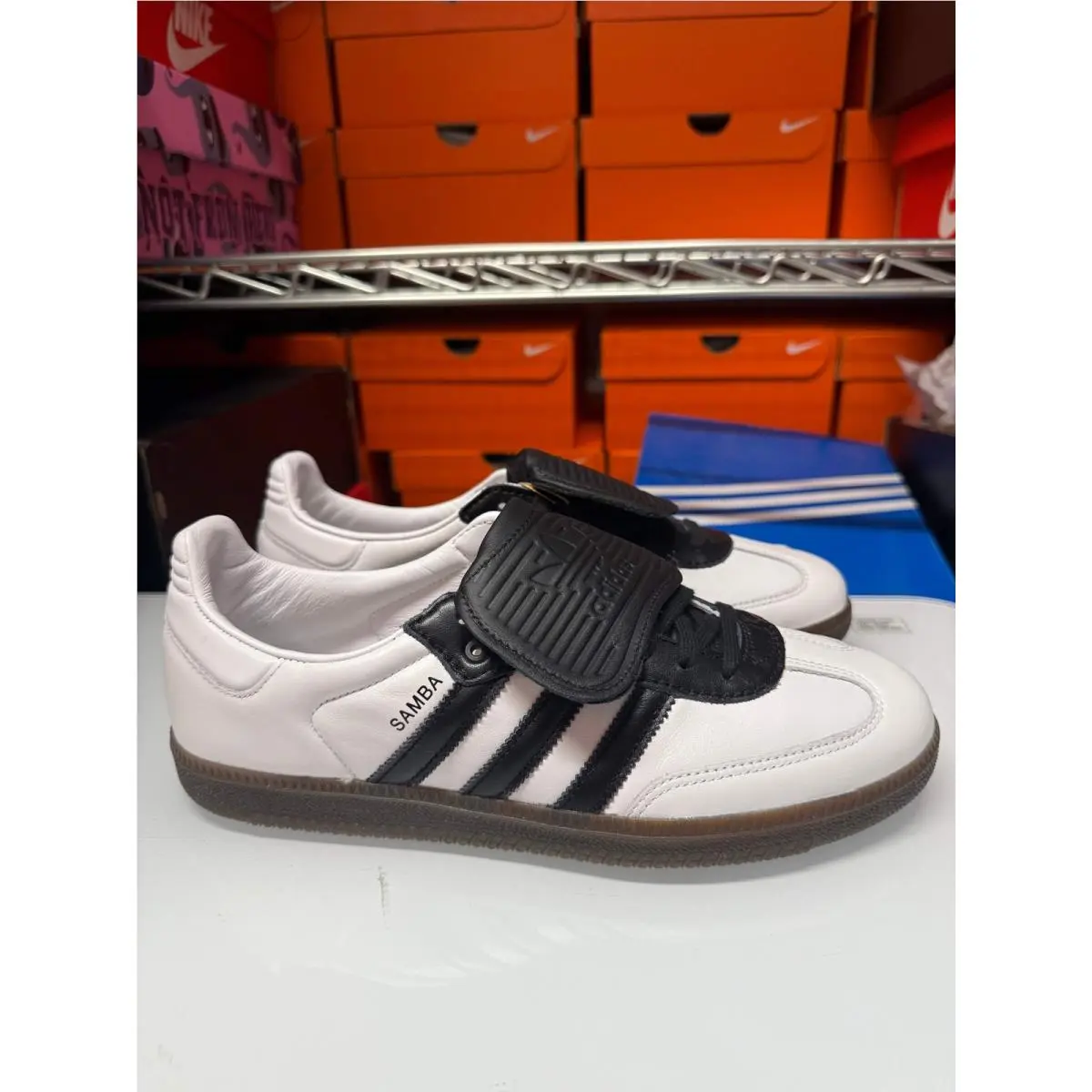 Adidas Men`s Samba LT Shoes White Black JI3199