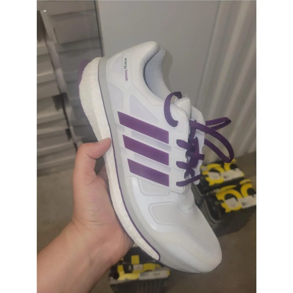 Adidas shoes - adidas Energy Boost - Energy Boost - White 11