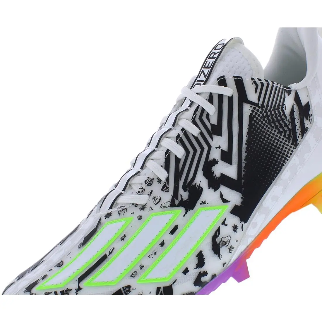 Adidas shoes - Cloud White/Team Solar Green/Core Black, Main: Multi-Colored 4