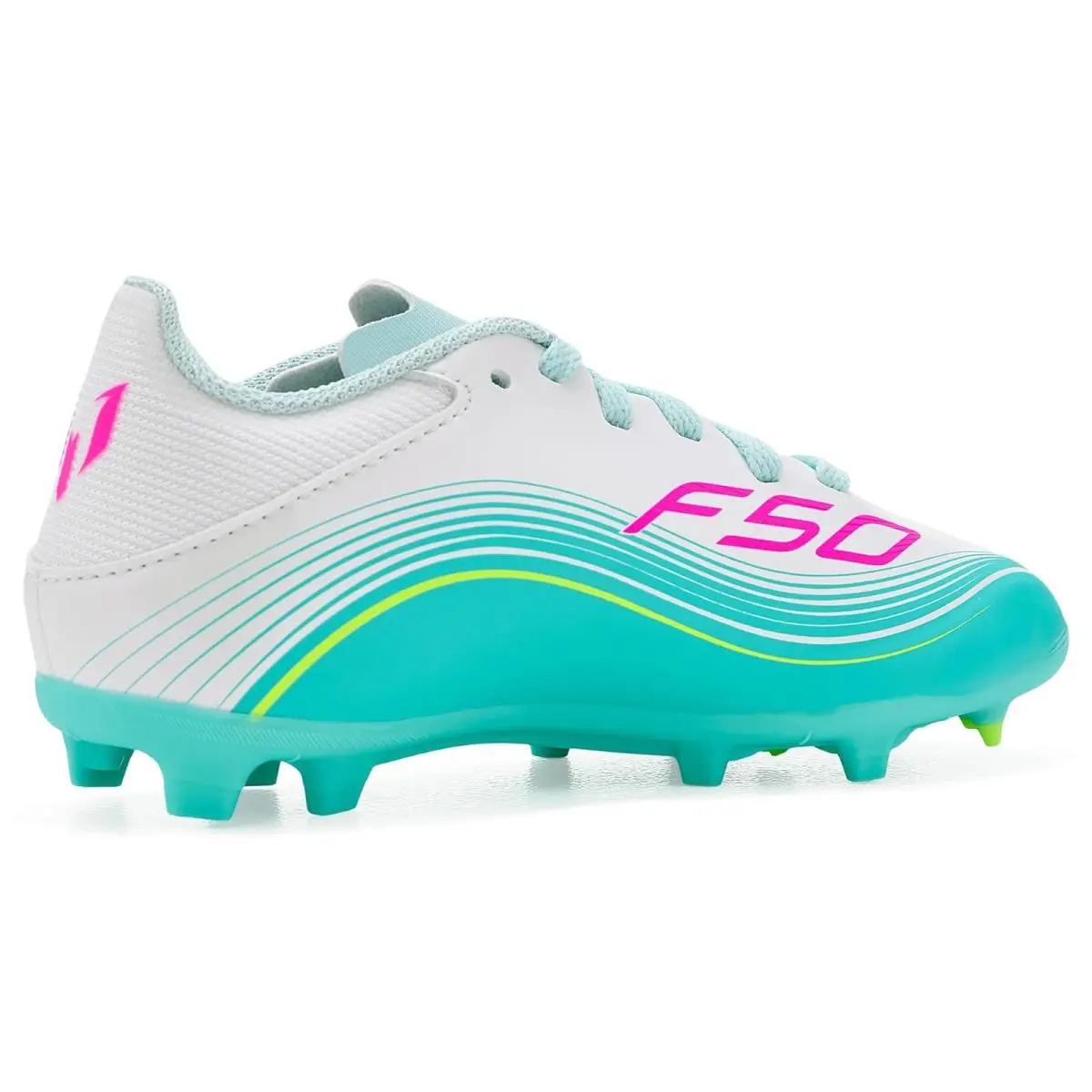 Adidas shoes - White/Lucid Pink/Flash Aqua 1