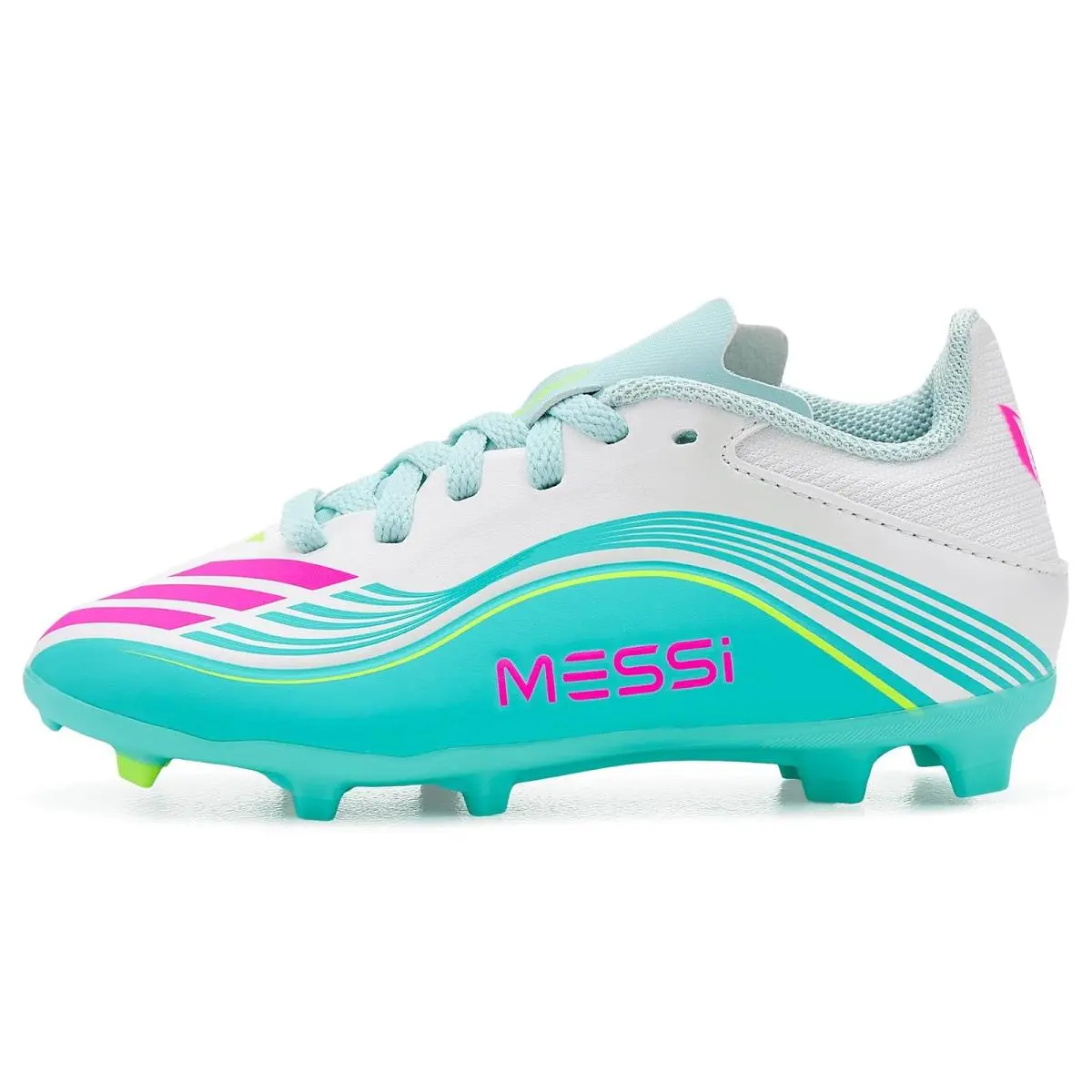 Adidas shoes - White/Lucid Pink/Flash Aqua 9