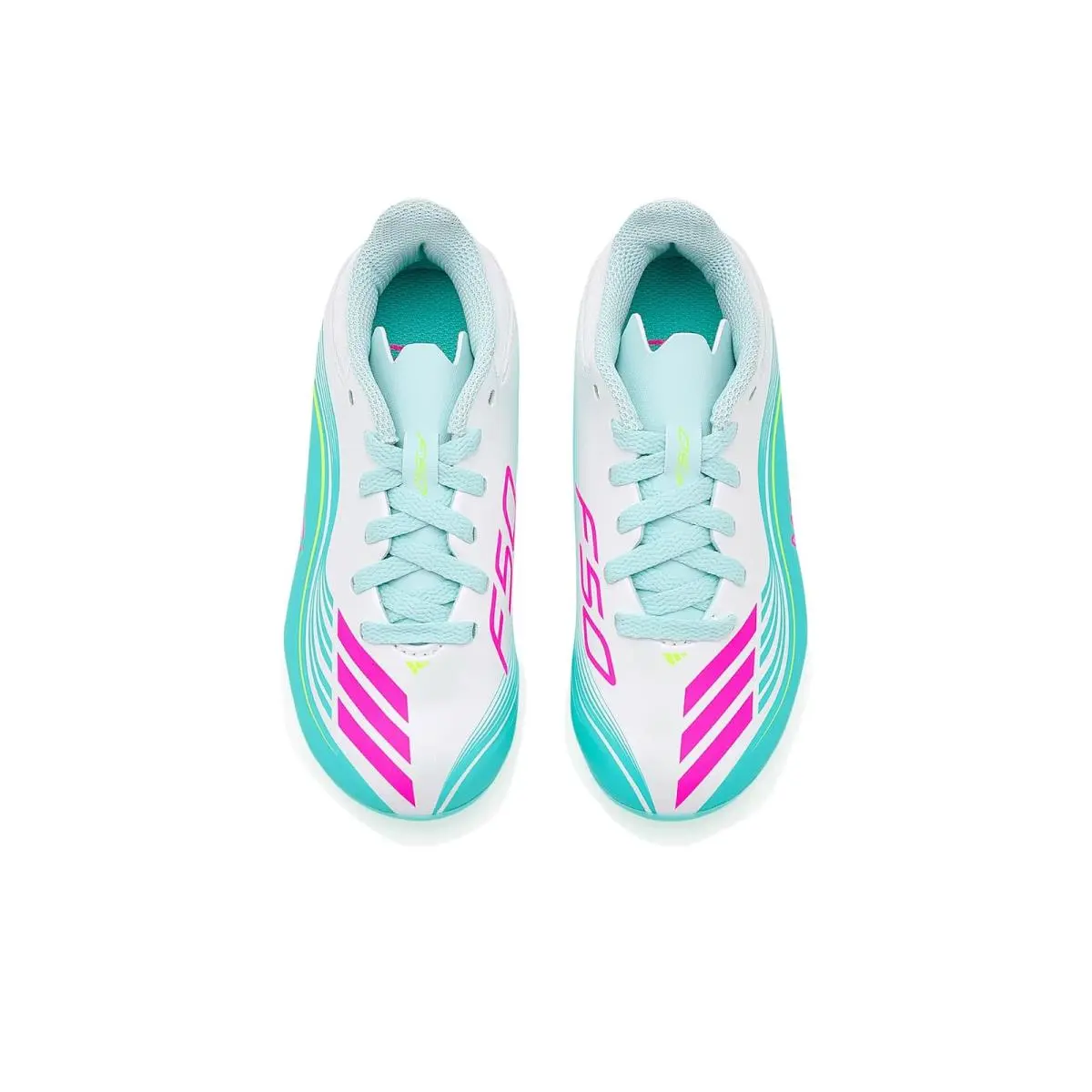 Adidas shoes - White/Lucid Pink/Flash Aqua 7