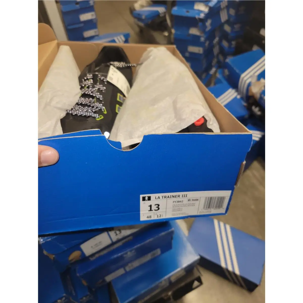Adidas shoes - Adidas LA Trainer III - Trainer III - FY3852 - Black 12