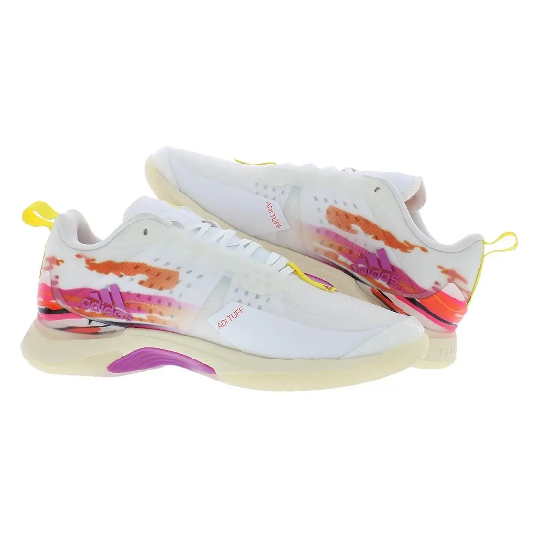 Adidas shoes - White/Orange, Main: White 4