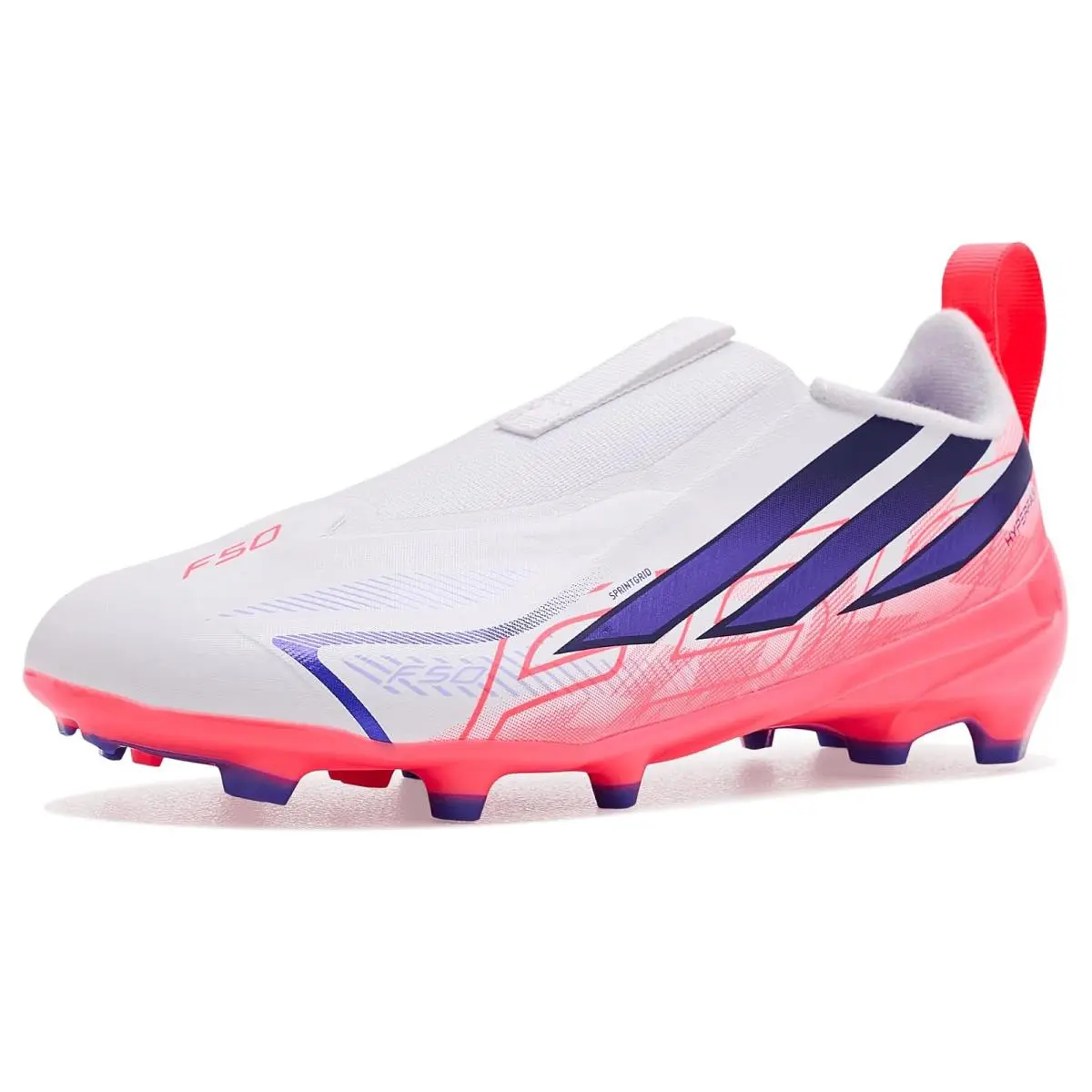 Adidas shoes - White/Solar Purple/Solar Turbo 6