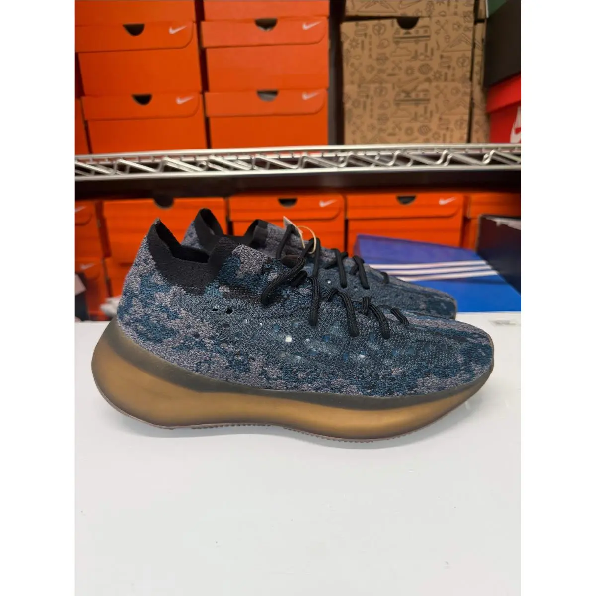 Men`s Yeezy Boost 380 Covellite Shoes GZ0454 by Adidas