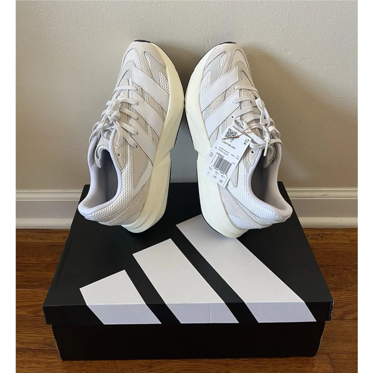 Adidas shoes - Adidas Lightblaze - Lightblaze - JH6942 - Ecru 4