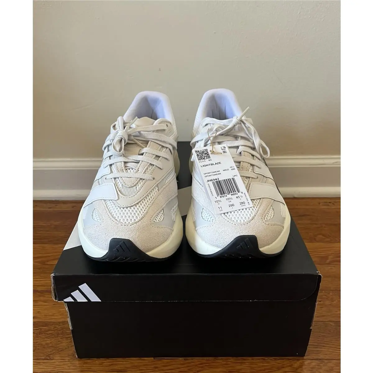 Adidas shoes - Adidas Lightblaze - Lightblaze - JH6942 - Ecru 11