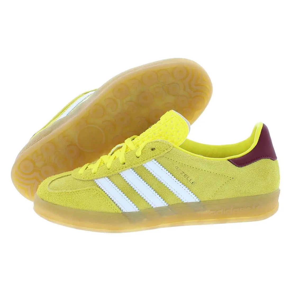 Adidas shoes - Bright Yellow/Cloud White/Collegiate Burgundy, Full: Bright Yellow/Cloud White/Collegiate Burgundy 3