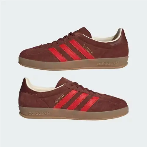 Adidas shoes - Fox Brown / Red / Gum 16