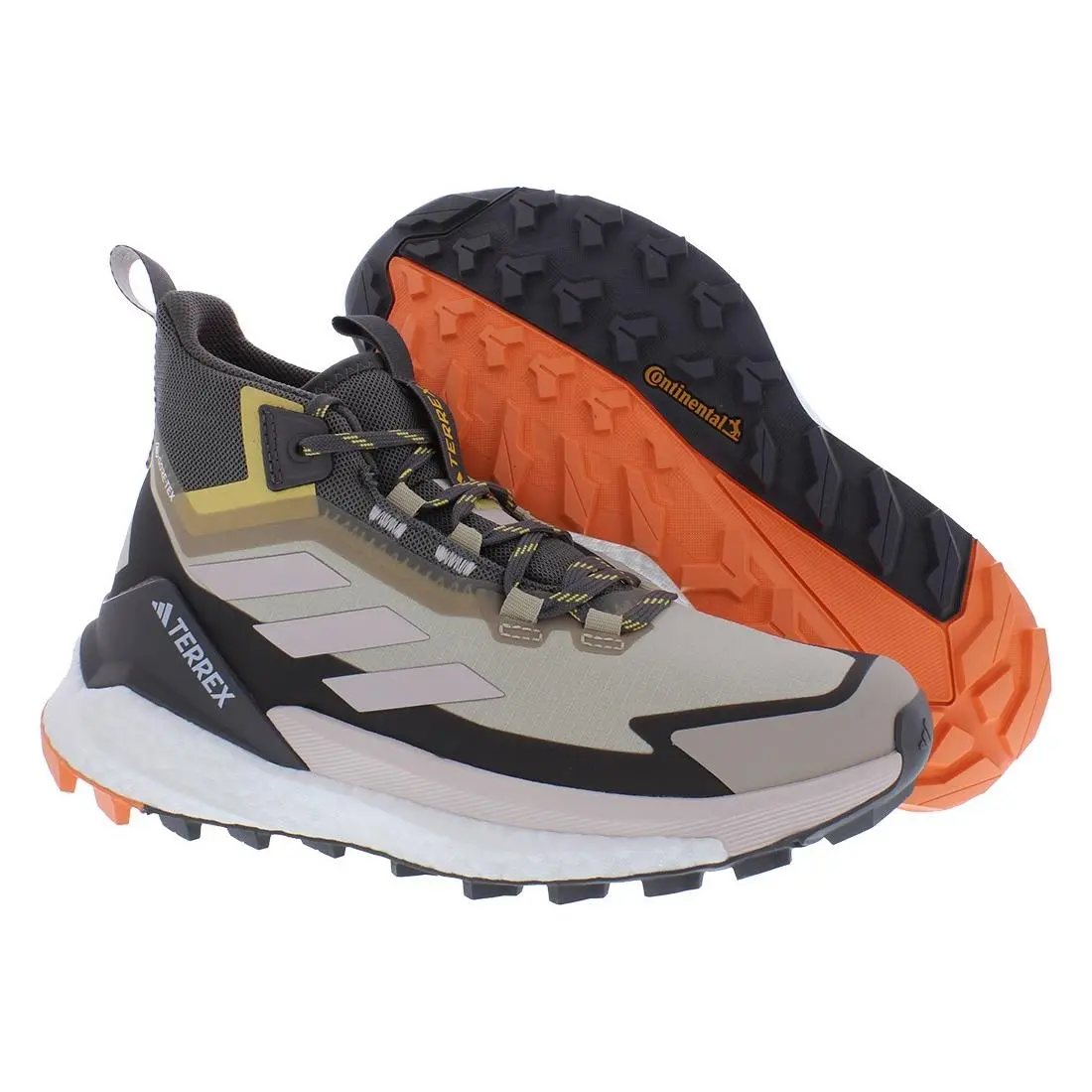 Adidas Terrex Free Hiker 2 Gtx Womens Shoes - Wonder Beige/Putty Mauve/Amber Tint, Main: Multi-Colored
